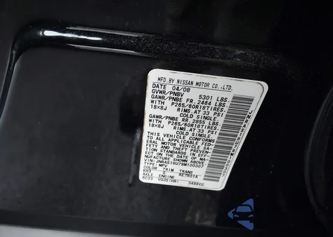 2009 Infiniti Fx35 from USA, damaged, VIN JNRAS18U79M100307